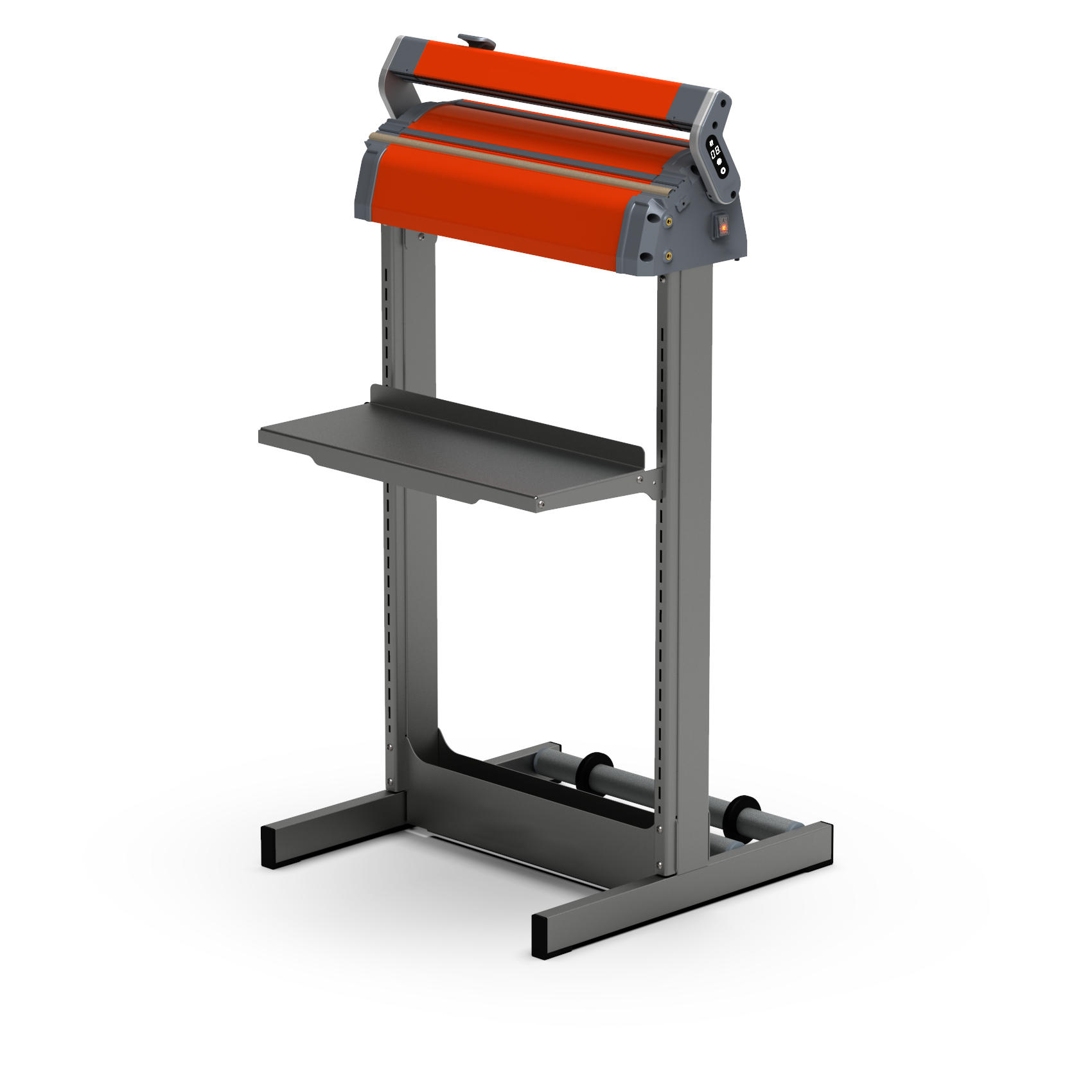impulse sealer with support and long table
