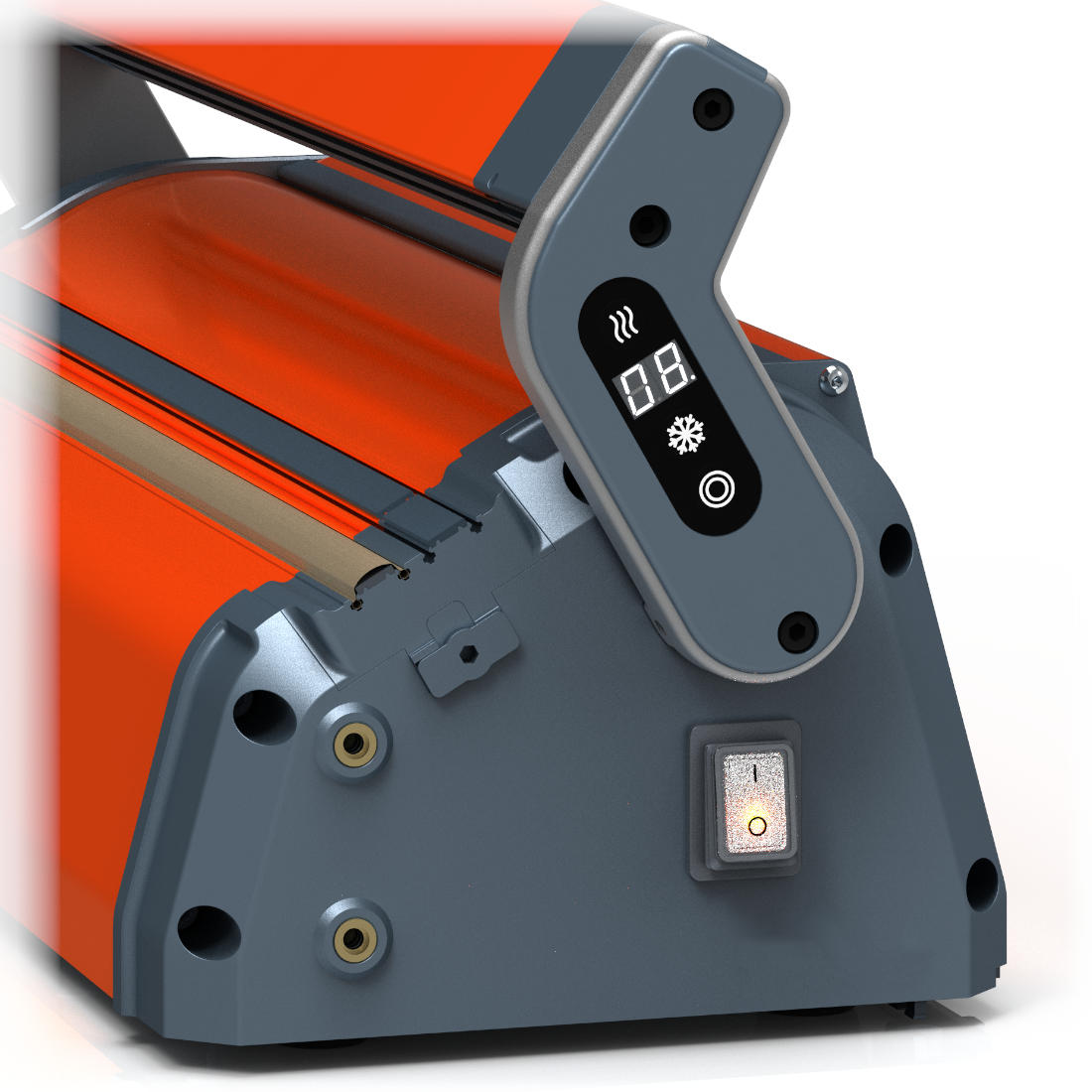 Hacona E-type professional semi-automatic impulse sealer sealing settings