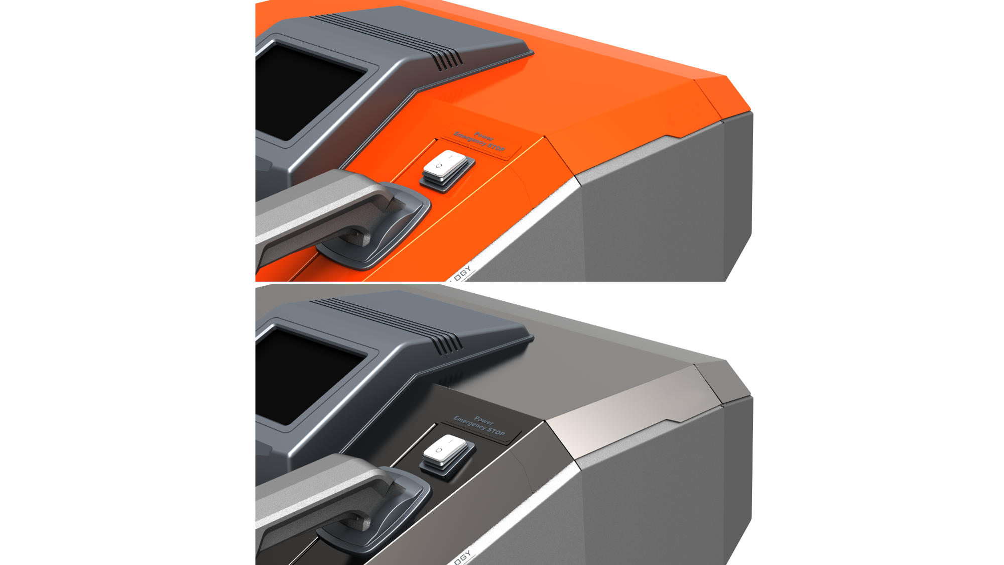 Hacona I-type orange impulse sealer and Hacona VI-type inox impulse sealer