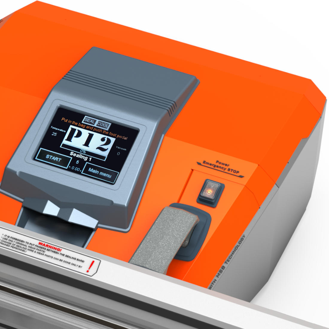 Hacona I-type high performance industrial impulse sealer program settings